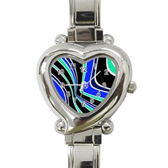 Colors Of 70 s Heart Italian Charm Watch by Valentinaart