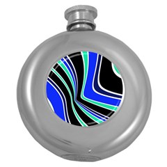 Colors Of 70 s Round Hip Flask (5 Oz) by Valentinaart