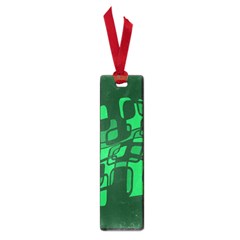 Green Abstraction Small Book Marks by Valentinaart