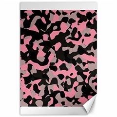 Kitty Camo Canvas 12  X 18   by TRENDYcouture