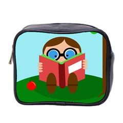 Brainiac Mini Toiletries Bag 2-side by Valentinaart