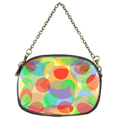 Colorful Circles Chain Purses (one Side)  by Valentinaart