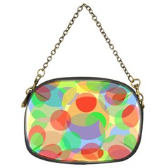 Colorful Circles Chain Purses (two Sides)  by Valentinaart