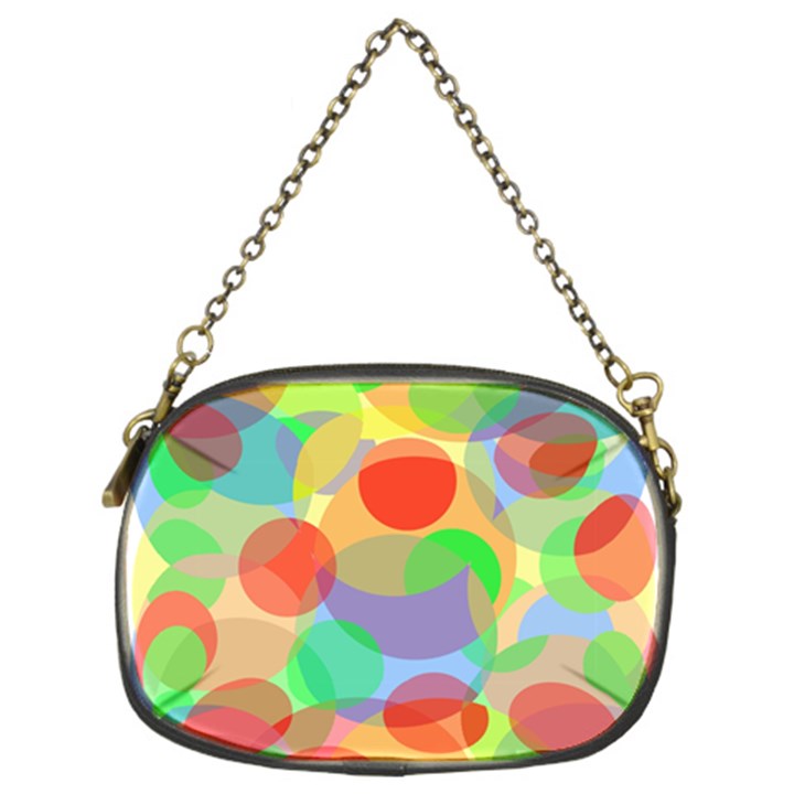 Colorful circles Chain Purses (Two Sides) 