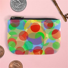 Colorful Circles Mini Coin Purses by Valentinaart