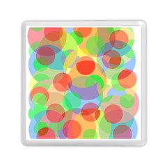 Colorful Circles Memory Card Reader (square) 