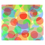 Colorful circles Double Sided Flano Blanket (Small)  50 x40  Blanket Front