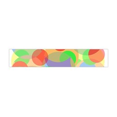 Colorful Circles Flano Scarf (mini) by Valentinaart