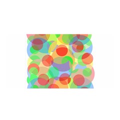 Colorful Circles Satin Wrap by Valentinaart