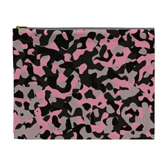 Kitty Camo Cosmetic Bag (xl) by TRENDYcouture