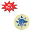 Sun 1  Mini Buttons (10 pack)  Front