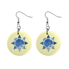 Sun Mini Button Earrings