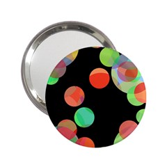 Colorful Circles 2 25  Handbag Mirrors by Valentinaart