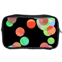 Colorful Circles Toiletries Bags by Valentinaart