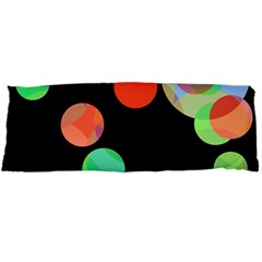 Colorful Circles Body Pillow Case Dakimakura (two Sides) by Valentinaart