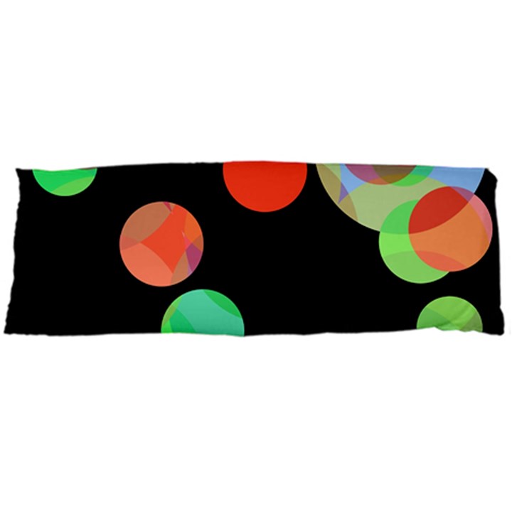 Colorful circles Body Pillow Case Dakimakura (Two Sides)