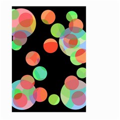 Colorful Circles Large Garden Flag (two Sides)