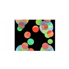 Colorful Circles Satin Wrap by Valentinaart