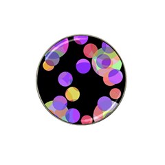 Colorful Decorative Circles Hat Clip Ball Marker (10 Pack) by Valentinaart