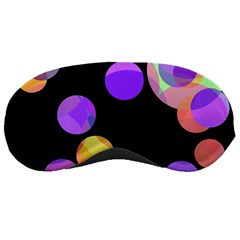 Colorful Decorative Circles Sleeping Masks by Valentinaart