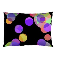 Colorful Decorative Circles Pillow Case (two Sides)