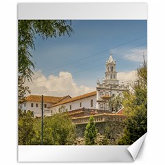 Historic Center Of Cuenca, Ecuador Canvas 11  X 14   by dflcprints