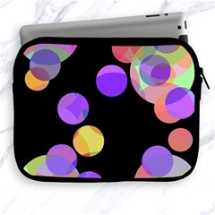 Colorful Decorative Circles Apple Ipad 2/3/4 Zipper Cases by Valentinaart