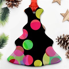 Colorful Decorative Circles Ornament (christmas Tree)