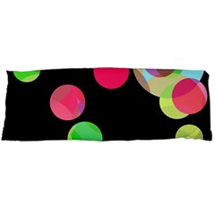 Colorful Decorative Circles Body Pillow Case (dakimakura) by Valentinaart