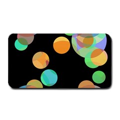 Orange circles Medium Bar Mats