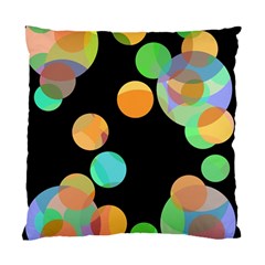 Orange circles Standard Cushion Case (Two Sides)