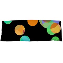 Orange circles Body Pillow Case (Dakimakura)