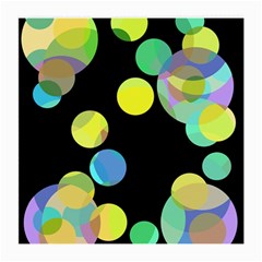 Yellow Circles Medium Glasses Cloth