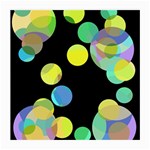 Yellow circles Medium Glasses Cloth Front