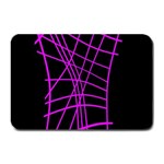 Neon purple abstraction Plate Mats 18 x12  Plate Mat