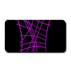 Neon Purple Abstraction Medium Bar Mats