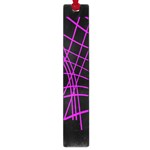 Neon purple abstraction Large Book Marks Front