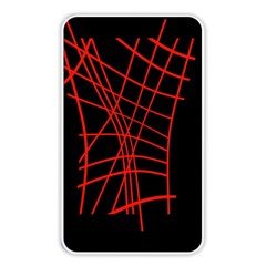 Neon red abstraction Memory Card Reader