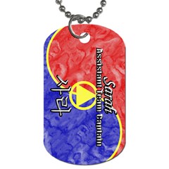 05-sarah Dog Tag (two-sided)  by BankStreet