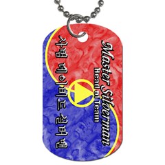 02-mastersilverman Dog Tag (two-sided)  by BankStreet