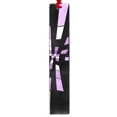 Purple Abstraction Large Book Marks by Valentinaart