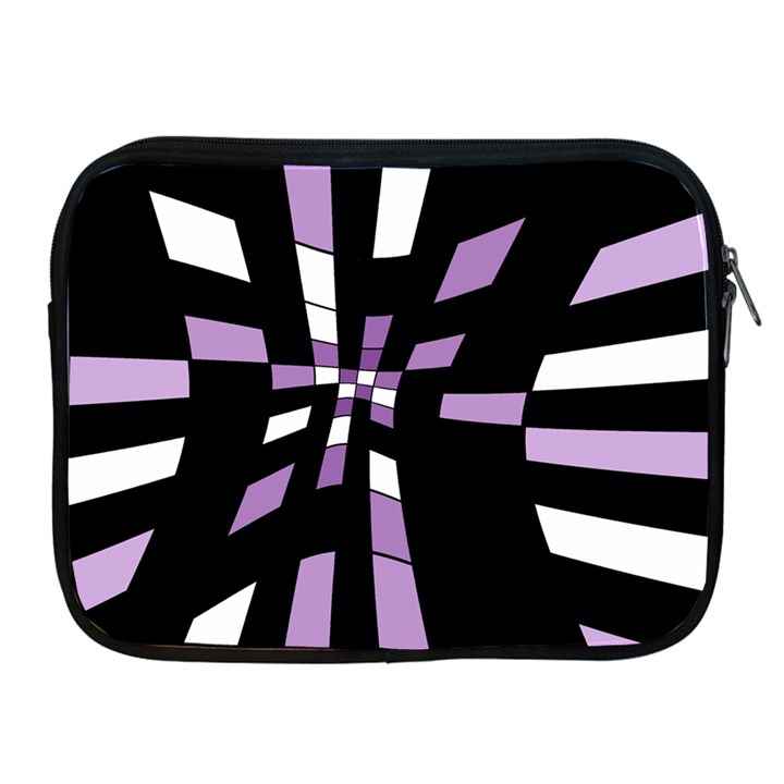 Purple abstraction Apple iPad 2/3/4 Zipper Cases