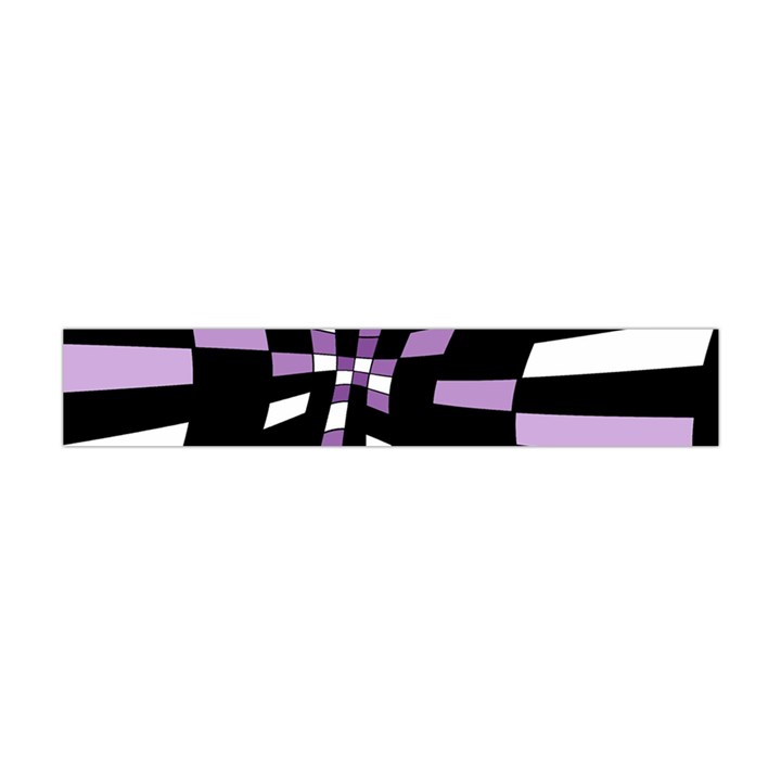 Purple abstraction Flano Scarf (Mini)