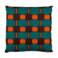 3 Colors Shapes Pattern                                                                                  	standard Cushion Case (two Sides) by LalyLauraFLM