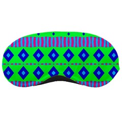 Rhombus And Stripes                                                                                   			sleeping Mask by LalyLauraFLM