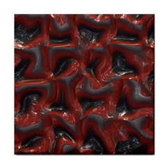 Red Grey 3d Design                                                                                    			face Towel