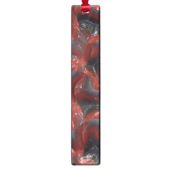 Red Grey 3d Design                                                                                    			large Book Mark by LalyLauraFLM