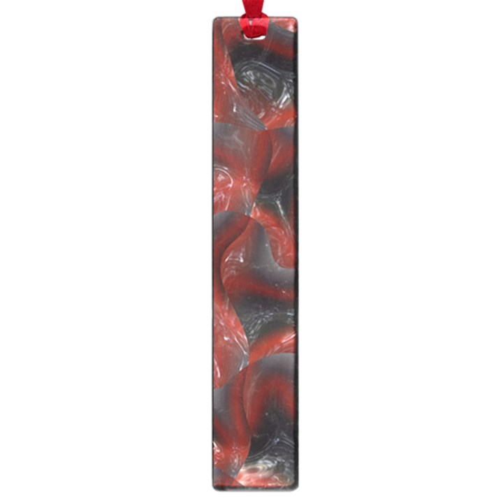 Red grey 3d design                                                                                    			Large Book Mark