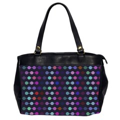 Connected Dots                                                                                     Oversize Office Handbag (2 Sides) by LalyLauraFLM