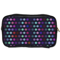 Connected Dots                                                                                     Toiletries Bag (two Sides) by LalyLauraFLM